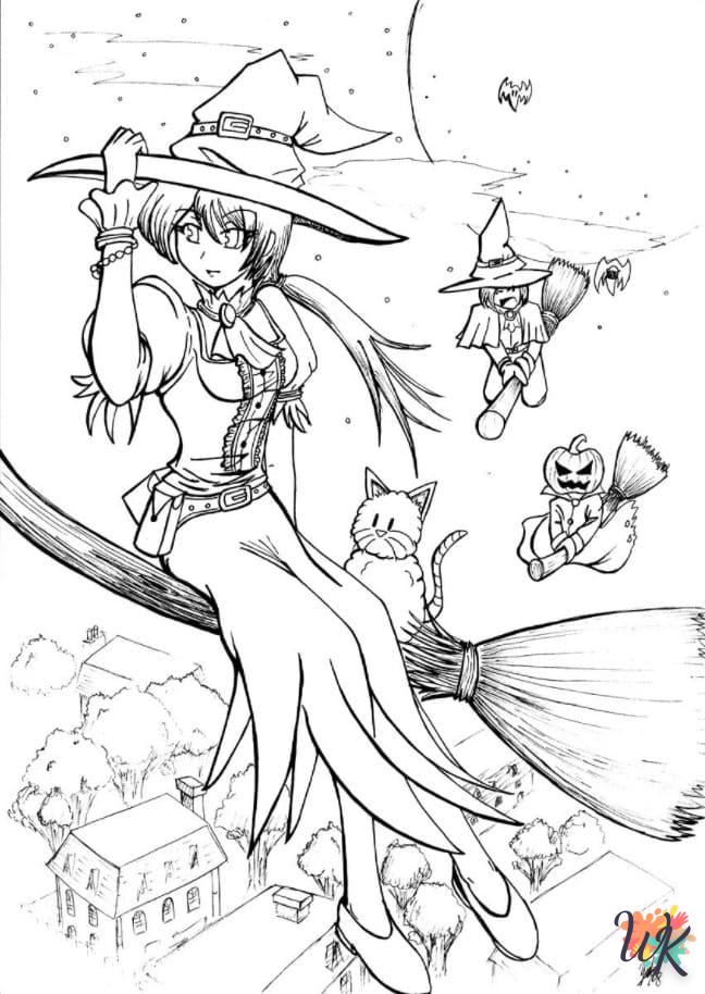 Strega 66 Disegni da Colorare Strega 64